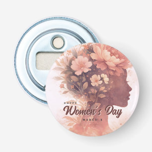 Elegante Feier zum Frauentag Floral 8. März Flaschenöffner