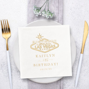 Elégante fête d'anniversaire de Las Vegas