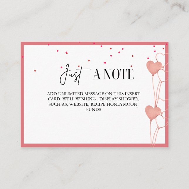 Elégante Fête des mariées Valentine Carte d'affich (Devant)
