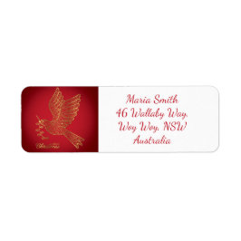 Elegante Filigree-Taube