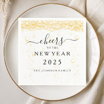 Elegante Fizz-Blasen zum Silvester