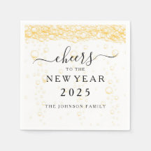 Elegante Fizz-Blasen zum Silvester