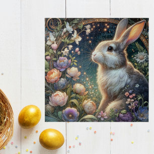 Elegante floral Art Nouveau Hase