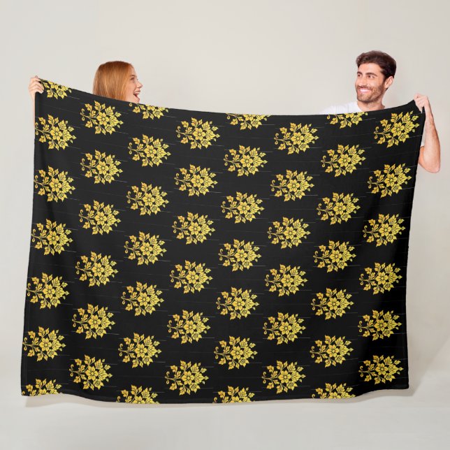 Elegante Floral Luxury Popular Collection Fleecedecke (Beispiel)