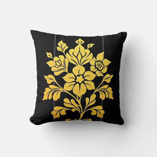 Elegante Floral Luxury Popular Collection Kissen (Vorderseite)