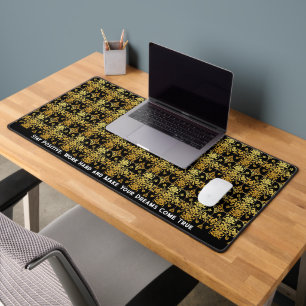 Elegante Floral Luxury Trendy Collection Schreibtischunterlage