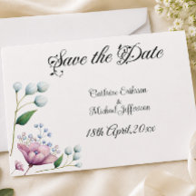 Elegante florale Hochzeit Soft Botanical Romance