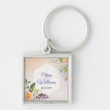 Elegante Florale Hochzeitseinladungsvorlage