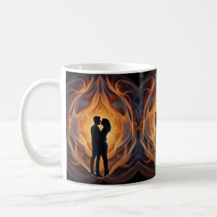 Elegante Florale Hochzeitskollektion für die Braut Kaffeetasse