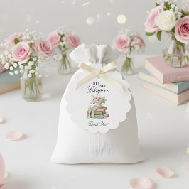 Elegante Florale Ihr Nächstes Kapitel Brautparty  Geschenkanhänger