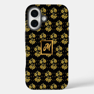 Elegante florale Luxus-Moderne-Kollektion iPhone 16 Hülle