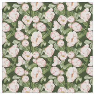 Elegante florale moderne Mode Nahtloses Grün Pink Stoff
