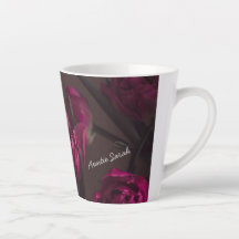 Elegante florale personalisierte Nachricht