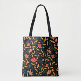 Elegante florale Retreat Tasche