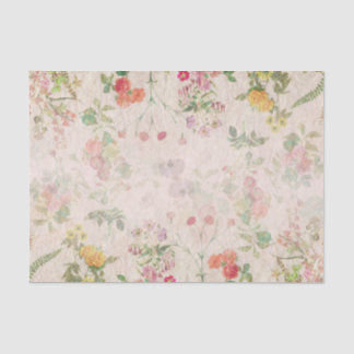 Elegante florale Romantische Rosa Hochzeit Wilde B Seidenpapier