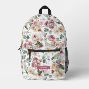 Elegante Florale Rucksack