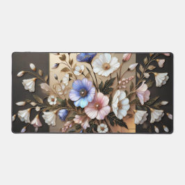Elegante Florale Schreibtischunterlage Luxuriöse B