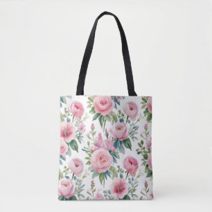 👜 elegante florale Tote Bag - stilvoll & vielseit Tasche