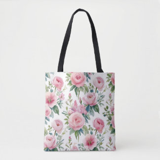 👜 elegante florale Tote Bag - stilvoll & vielseit Tasche