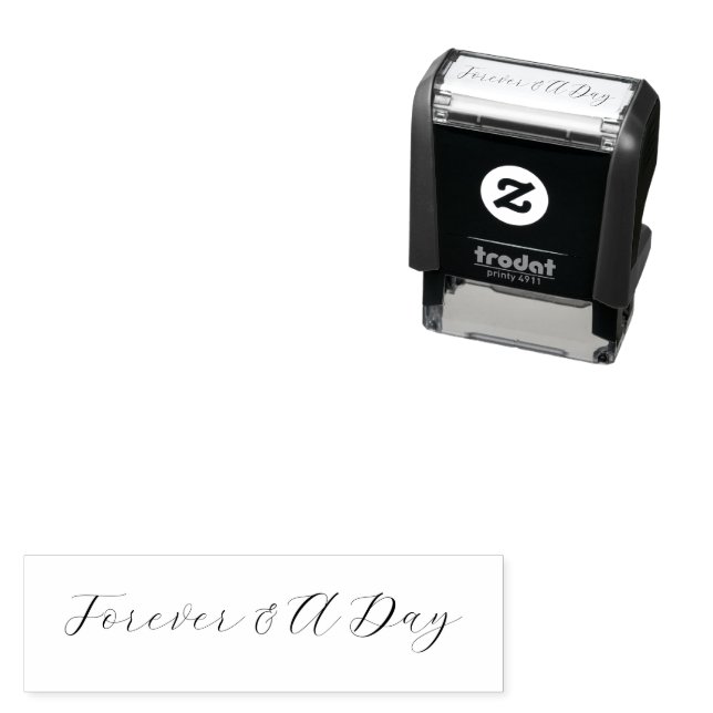 Elegante Forever Wedding Permastempel (Beispiel)