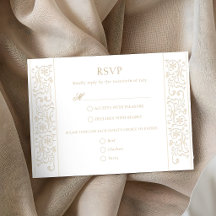 Elegante formelle Ecru-Rollenbordüre Hochzeit