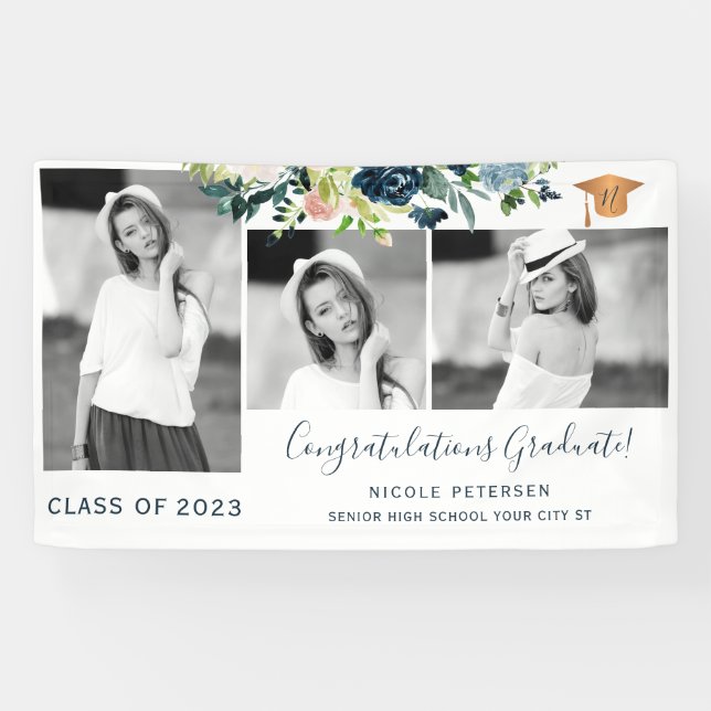 Elegante Foto-Collage Banner (Horizontal)
