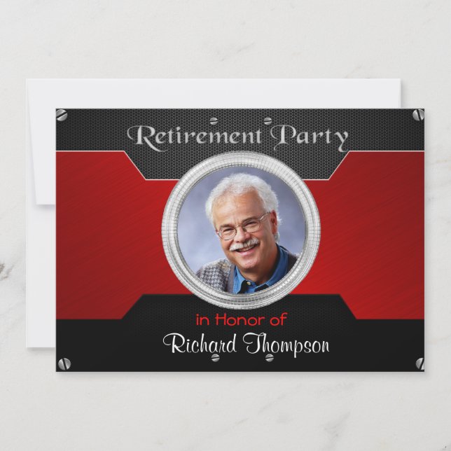 Elegante Foto-Renting-Party Einladungen (Vorderseite)