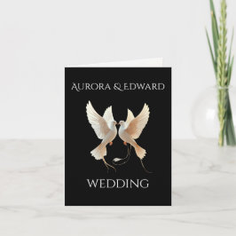 Elegante Fotohochzeitseinladungskarte – Modern Einladung
