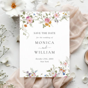 Elegante französische Gartenhochzeit - Rettet das Postkarte