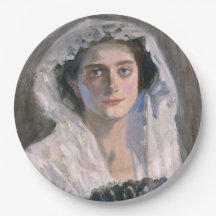 Elegante Frau mit schwarzem Fan (Fujishima Takeji)