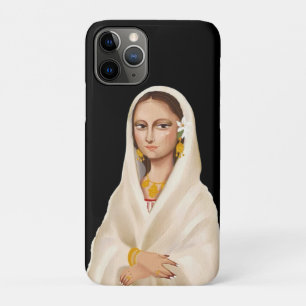 Elegante Frauenporträt Kulturkunstillustration Case-Mate iPhone Hülle