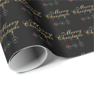 Elegante Frohe Weihnachten Geschenkpapier