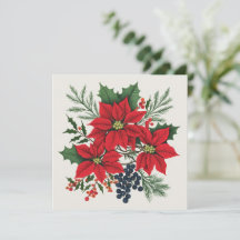 Elegante Frohe Weihnachts-Grußkarte