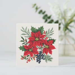 Elegante Frohe Weihnachts-Grußkarte Karte
