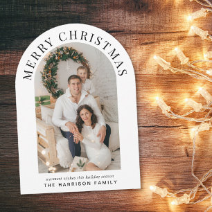 Elegante Frohe Weihnachtsgeschichte Foto Weihnacht Einladung