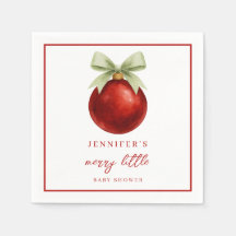 Elegante fröhliche kleine Weihnachts-Baby-Party