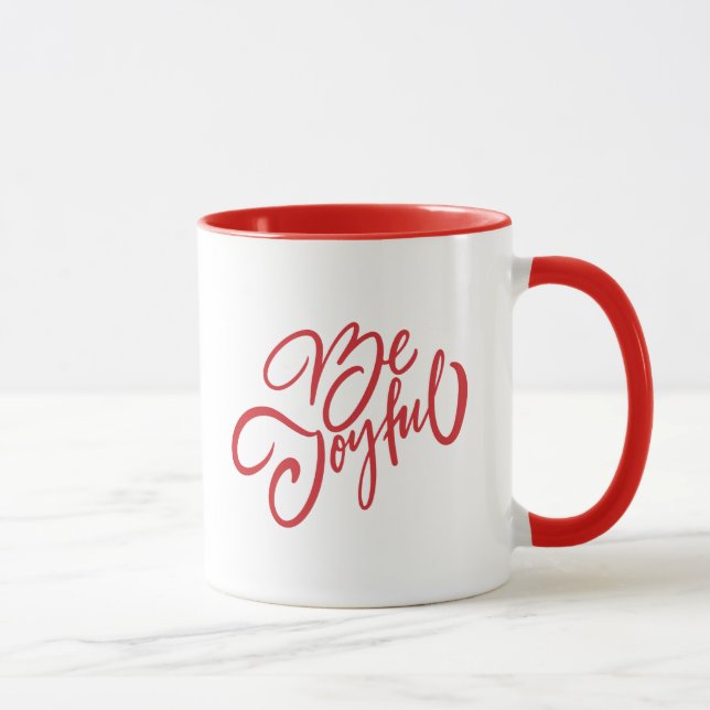 Elegante, fröhliche Urlaubsgestaltung Tasse (Rechts)