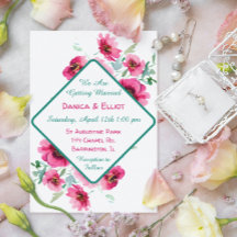 Elegante Frühlingsblütenhochzeit