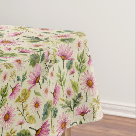 Elegante Frühlingsfloral Print Tischdecke
