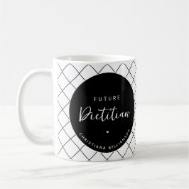 Elegante Future Dietitian Personalisiert Kaffeetasse