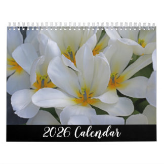 Elegante Garden Blume Pflanze Naturfotografie Kalender