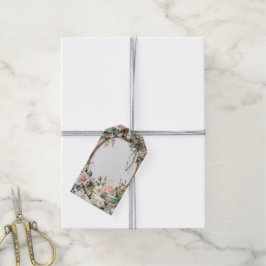 Elegante Gartenparty-Blumengeschenkanhänger Geschenkanhänger