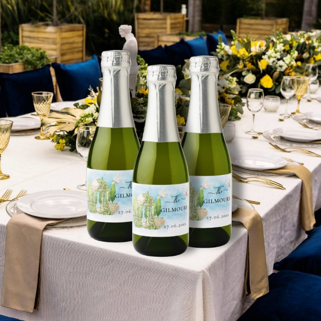 Elegante Gazebo Blumen Tauben Hochzeitspass (Von Creator hochgeladen)