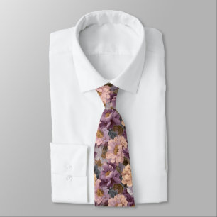 Elegante Geburtstagsgeschenke für ihn Pfingstrosen Krawatte