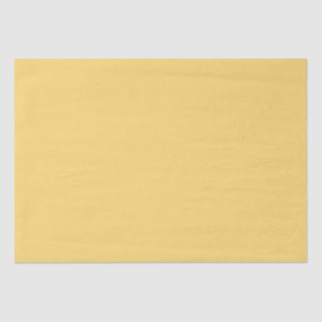 Elegante Gelbe Farbe Seidenpapier (Vorderseite)