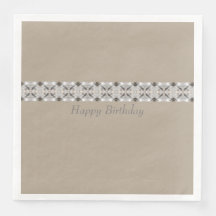 Elegante Gemusterte Besetzung