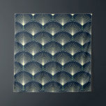 Elegante Geometrie: Blue Art Deco. Wandteppich<br><div class="desc">Nahtlos elegantes geometrisches Muster. Blue Art Deco. Set von niedlichen Pflanze in Töpfen für einen bezaubernden Innengarten. Abstrakter Aquarellhintergrund mit geometrischen Formen. Muster,  blau,  golden,  orientalisch,  Hintergrund,  abstrakt,  Textur,  Dekoration,  Vintag,  Illustration,  weiß,  Kreis,  schwarz,  kreativ,  nahtlos,  Welle,  geometrisch,  luxuriös,  indianisch,  Stoff</div>