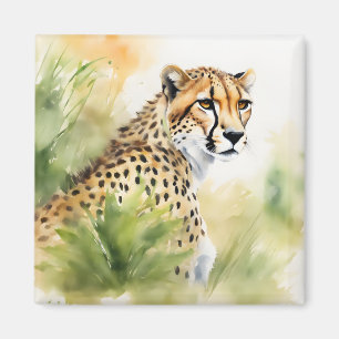 Elegante Geparden im pulsierenden Savannah Magnet
