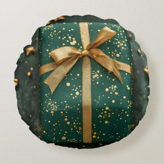 Elegante Geschenkbox-Ballon Rundes Kissen