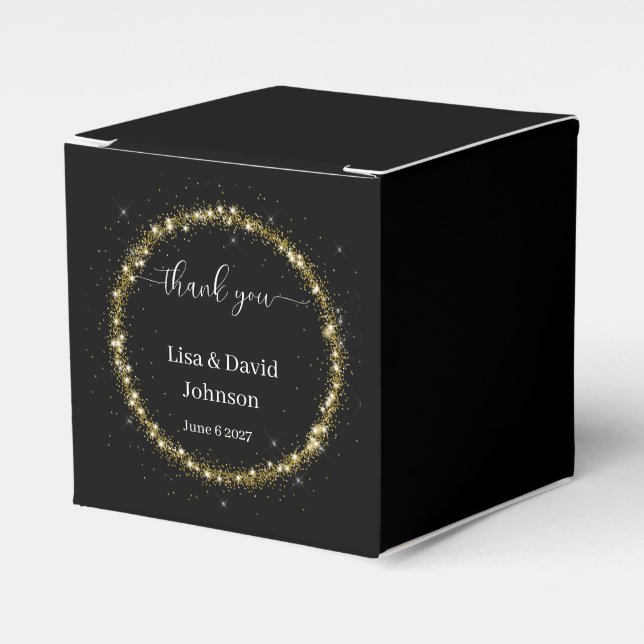 Elegante Geschenkbox Geschenkschachtel (Vorderseite)